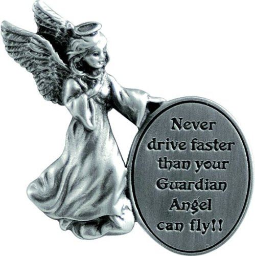 Cathedral Art KVC163 Auto Visor Clip, Never Drive Faster, 2-3/8-Inch