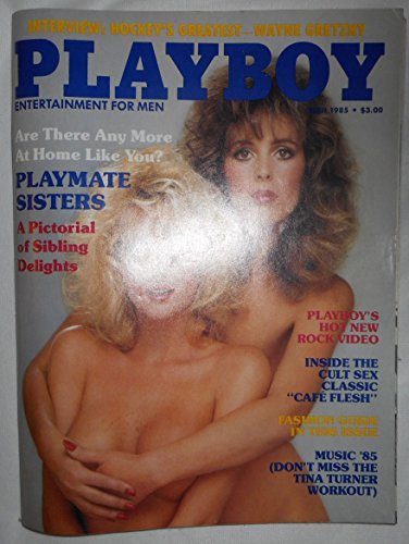 Playboy Magazine  April 1985