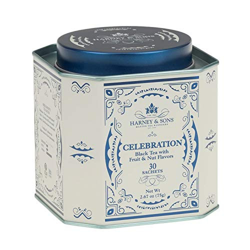 Harney  and  Sons Celebration Tea  Black Tea w  Apricot  Hazelnut  and Cinnamon Flavor  30 Count