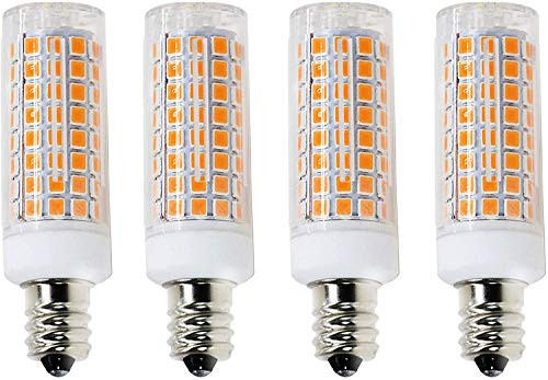 LED Bulb Candelabra Light Bulbs Equivalent Ceiling Fan Bulbs LED Chandelier Light Bulbs Dimmable 4 Pack. E12 Warm White 3000K LED Bulb Candelabra Light Bulbs Equivalent Ceiling Fan Bulbs LED Chandelier Light Bulbs Dimmable 4 Pack. E12 Warm White 3000K