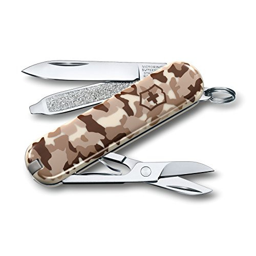 Victorinox Swiss Army Classic SD Pocket Knife  Desert Camo  58mm
