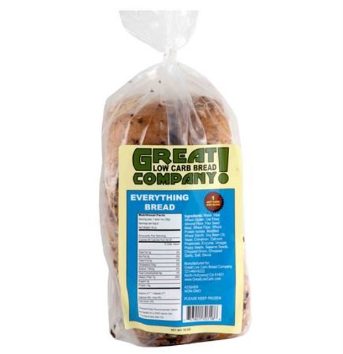 Great Low Carb Bread Co. - Everything - 1 Loaf