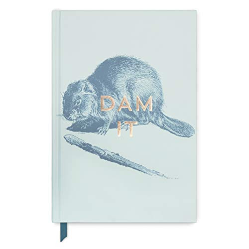 DesignWorks Ink Vintage Sass Hardcover Journal  5.75 x 8.5-inch  Dam It