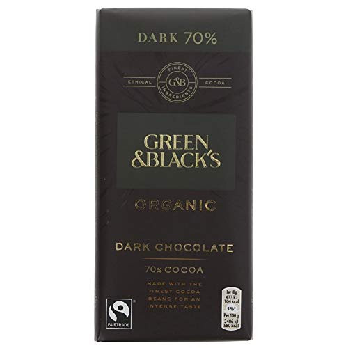 Green  and  Black Organic 70% Dark Chocolate 100G  Pack Of 3
