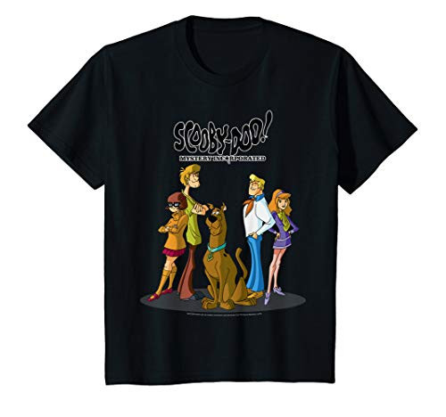 Kids Scooby-Doo Mystery Incorporated Mystery Gang Portrait T-Shirt