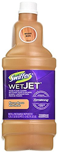 Procter  and  Gamble 23682 Swiffer WetJet Wood Floor Cleaner 1.25L  Pack of 2