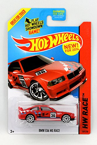 2014 Hot Wheels Hw Race - BMW E36 M3 Race - Red