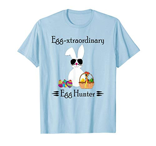 Eggspert Egg Hunter Easter TShirt Boy Girl Cool Bunny Pastel T-Shirt