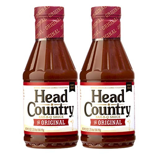 Head Country Bar-B-Que Sauce 20 oz Bottle Pack of 2