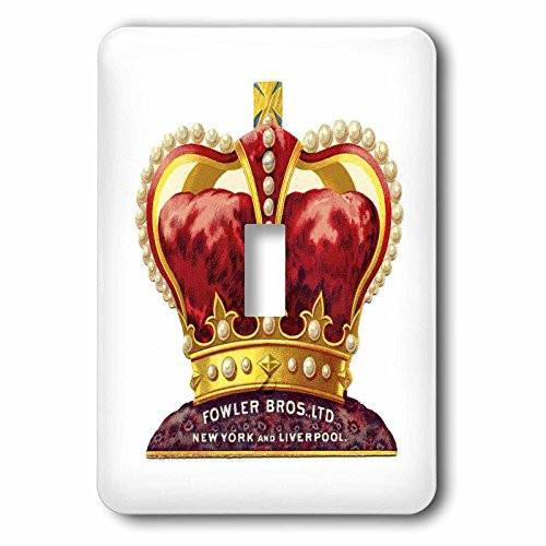 3dRose LSP_58486_1"Ad On Royal Crown Single Toggle Switch