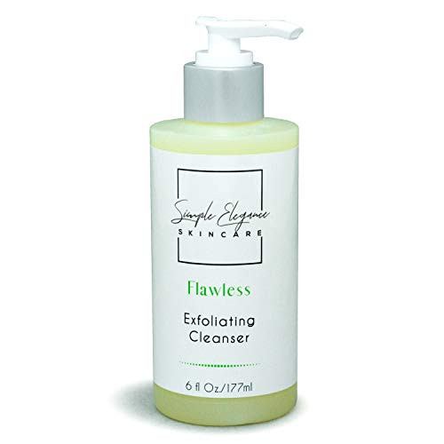 Flawless - Exfoliating Cleanser - Glycolic Face Wash with Salicylic Acid - Helps Irritated Maskne - Fresh Light Scent - Gentle Enough For Daily Use - for all Skin Types Flawless - Exfoliating Cleanser - Glycolic Face Wash with Salicylic Acid - Helps Irritated Maskne - Fresh Light Scent - Gentle Enough For Daily Use - for all Skin Types