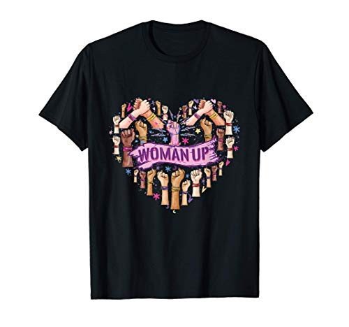 Feminism Feminist Strong Women empowerment Feminist heart up T-Shirt Feminism Feminist Strong Women empowerment Feminist heart up T-Shirt