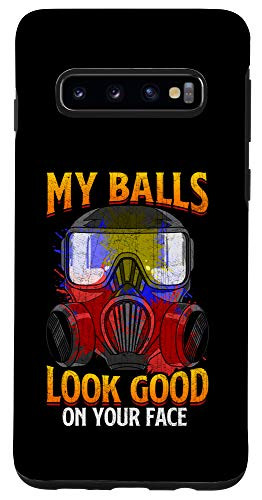 Galaxy S10 Vintage Paintball Ugly Christmas Case