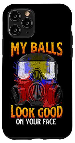 iPhone 11 Pro Paintball Christmas Holiday Tops For Women Case