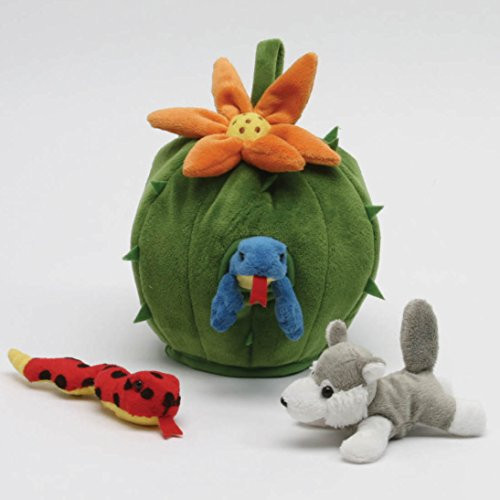 10" Cactus Finger Puppet Plush Stuffed Animal Play House