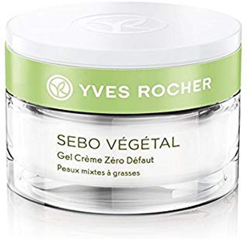 Yves Rocher Sebo Vegetal Zero Blemish Gel Cream 1.6 fl. oz. 50 ml Yves Rocher Sebo Vegetal Zero Blemish Gel Cream 1.6 fl. oz. 50 ml