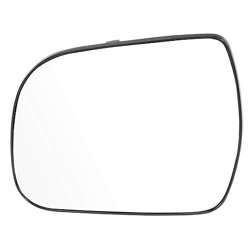 ECCPP Driver Side Exterior Mirror Glasses  Left Side Rear View Mirror Glass Door Mirror Glass Replacement fit for 2011 2012 2013 2014 Toyota Sienna