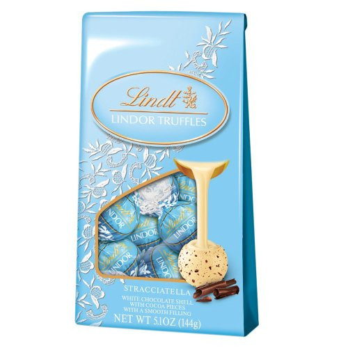 Lindt Lindor Truffles Stracciatella Chocolate  12-count   5.1-ounce Bags  Pack of 2