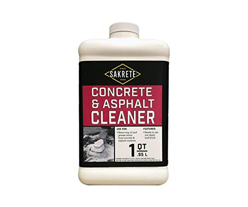 SAKRETE  Concrete  and  Asphalt Cleaner  1 qt