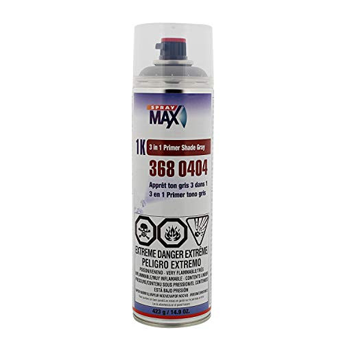 Spray Max 3680404 1K 3 in 1 Primer Shade Gray 14.9 Oz.