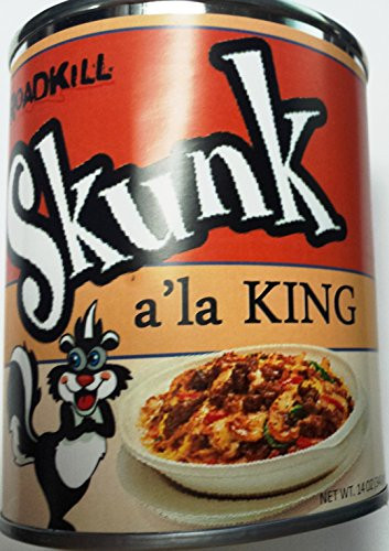 Skunk a'la King- Gag Can of Roadkill