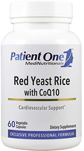 Patient One Red Yeast Rice with CoQ10-60 Vegetable Capsules