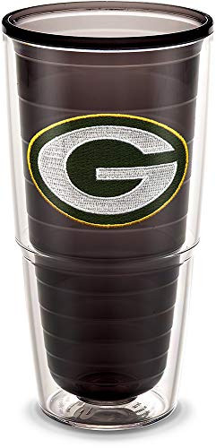 Tervis NFL Green Bay Packers Emblem Individual Tumbler  24 oz  Quartz -
