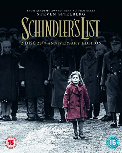 Schindler's List - 25th Anniversary Bonus Edition Blu-ray 2018 Region Free Schindler's List - 25th Anniversary Bonus Edition Blu-ray 2018 Region Free