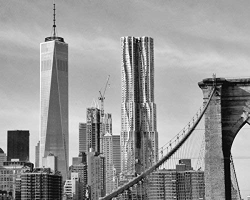 Black and White New York City Photography Manhattan Skyline Print New York Wall Art Industrial Art Urban Loft Decor View from the Brooklyn Bridge Black and White New York City Photography Manhattan Skyline Print New York Wall Art Industrial Art Urban Loft Decor View from the Brooklyn Bridge