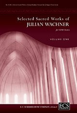 Sacred Choral Works Wachner 1