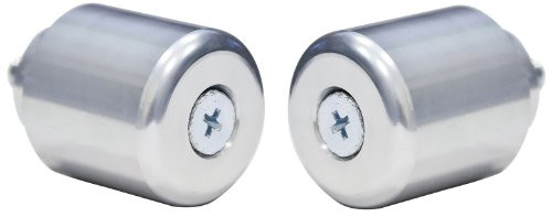 Yana Shiki BEY2S Silver OEM Replacement Bar End Set for Yamaha YZF-R6 R6S R1