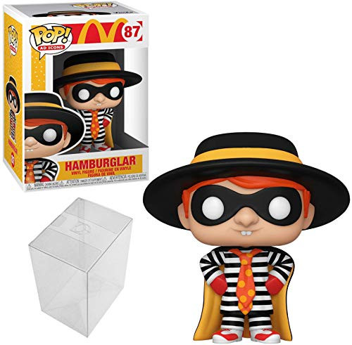 Funko Pop Ad Icons  McDonald's - Hamburglar Bundle with 1 PopShield Pop Box Protector