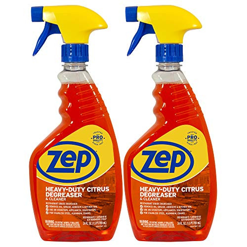 Zep Heavy-Duty Citrus Degreaser and Cleaner 24 ounce  Case of 2  - Cannot Be Shipped To California