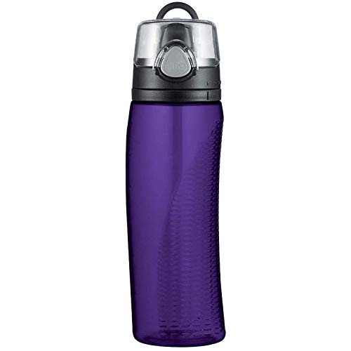 Thermos 710 ml Eastman Tritan Copolyester Hydration Bottle with Meter  Deep Purple