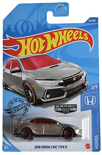 DieCast Hotwheels Zamac 2018 Hond Civic Type R 81 250