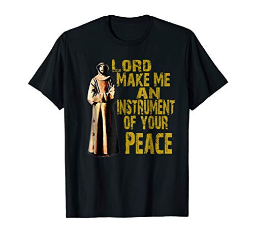 Saint Francis of Assisi Prayer T-Shirt