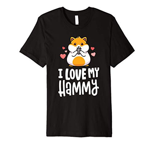 I love My Hammy Shirt Cute Hamster Kawaii Shirt Kids Gift Premium T-Shirt I love My Hammy Shirt Cute Hamster Kawaii Shirt Kids Gift Premium T-Shirt