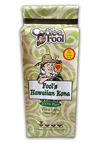 The Coffee Fool Fool's Hawaiian Kona, Drip Grind, 10 Ounce