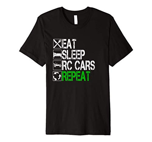 RC Racing Eat Sleep RC Cars Repeat Remote Control RC Cars Premium T-Shirt