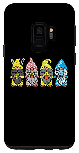 Galaxy S9 Nordic Garden Gnomes Bunny Ears Easter Egg Bunny Tomte Nisse Case
