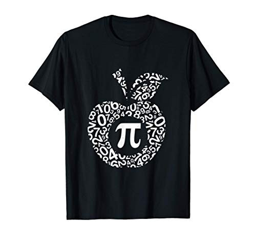 Apple Pi Algebra Sign Math Funny Pi Day Gift T-Shirt