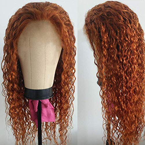 Giannay Orange Curly Wigs for Black Women No Lace Wigs Long Loose Wave Synthetic Wig Heat Resistant Fiber 180% Density Middle Part Loose Wave Orange Wig 24" Giannay Orange Curly Wigs for Black Women No Lace Wigs Long Loose Wave Synthetic Wig Heat Resistant Fiber 180% Density Middle Part Loose Wave Orange Wig 24"