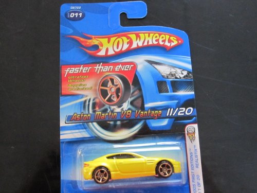 Aston Martin V8 Vantage 2005  Realistix hot Wheels First Editions 11 W faster Than Ever Wheels Aston Martin V8 Vantage 2005  Realistix hot Wheels First Editions 11 W faster Than Ever Wheels