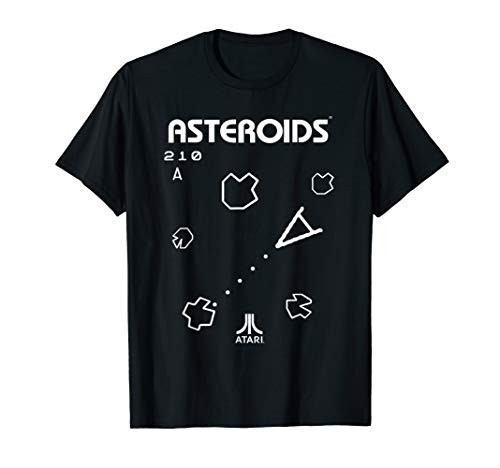Atari Asteroids Space-Themed Shooter Arcade Game T-Shirt