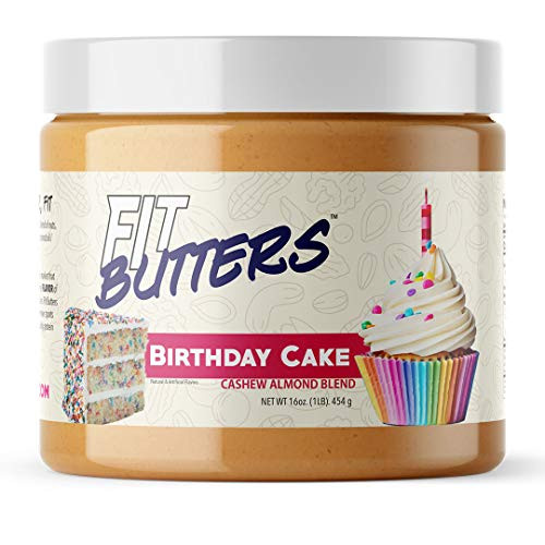 FIt Butters Birthday Cake Cashew Almond Butter FIt Butters Birthday Cake Cashew Almond Butter