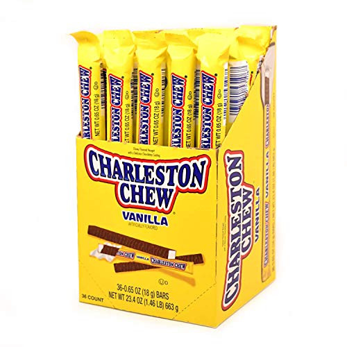 Charleston Chew Vanilla Flavor  Pack of 36 1.88-Oz. Bars