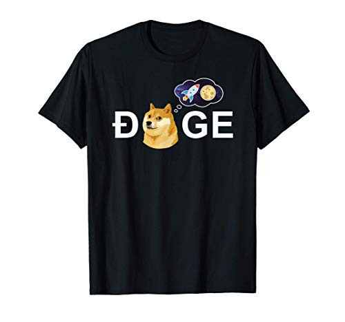 Dogecoin Doge HODL To the Moon Crypto Meme T-Shirt Dogecoin Doge HODL To the Moon Crypto Meme T-Shirt