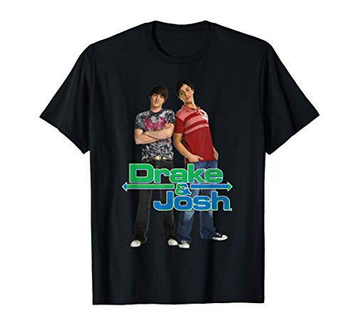 Drake And Josh Classic Logo With Characters T-Shirt Drake And Josh Classic Logo With Characters T-Shirt