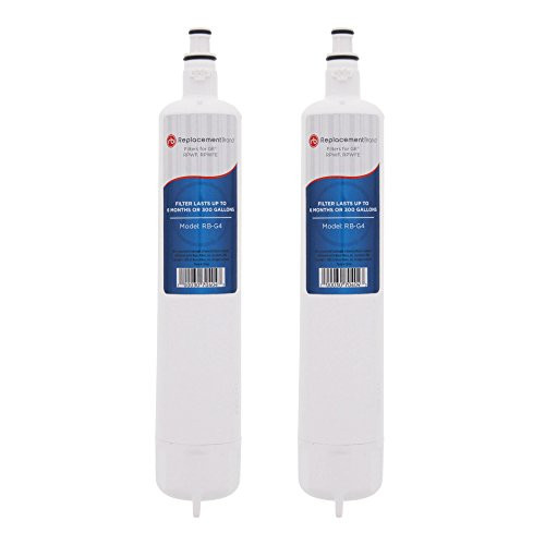 ReplacementBrand RPWF Comparable Replacement for GE RPWF SmartWater Refrigerator Water Filter 2 Pack
