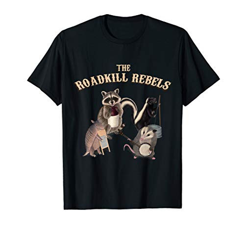 The Roadkill Rebels Band - Animals playing instruments T-Shirt
